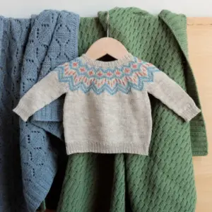 Knitted Baby Sweater