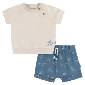 Baby Boy Shirt & Shorts Set
